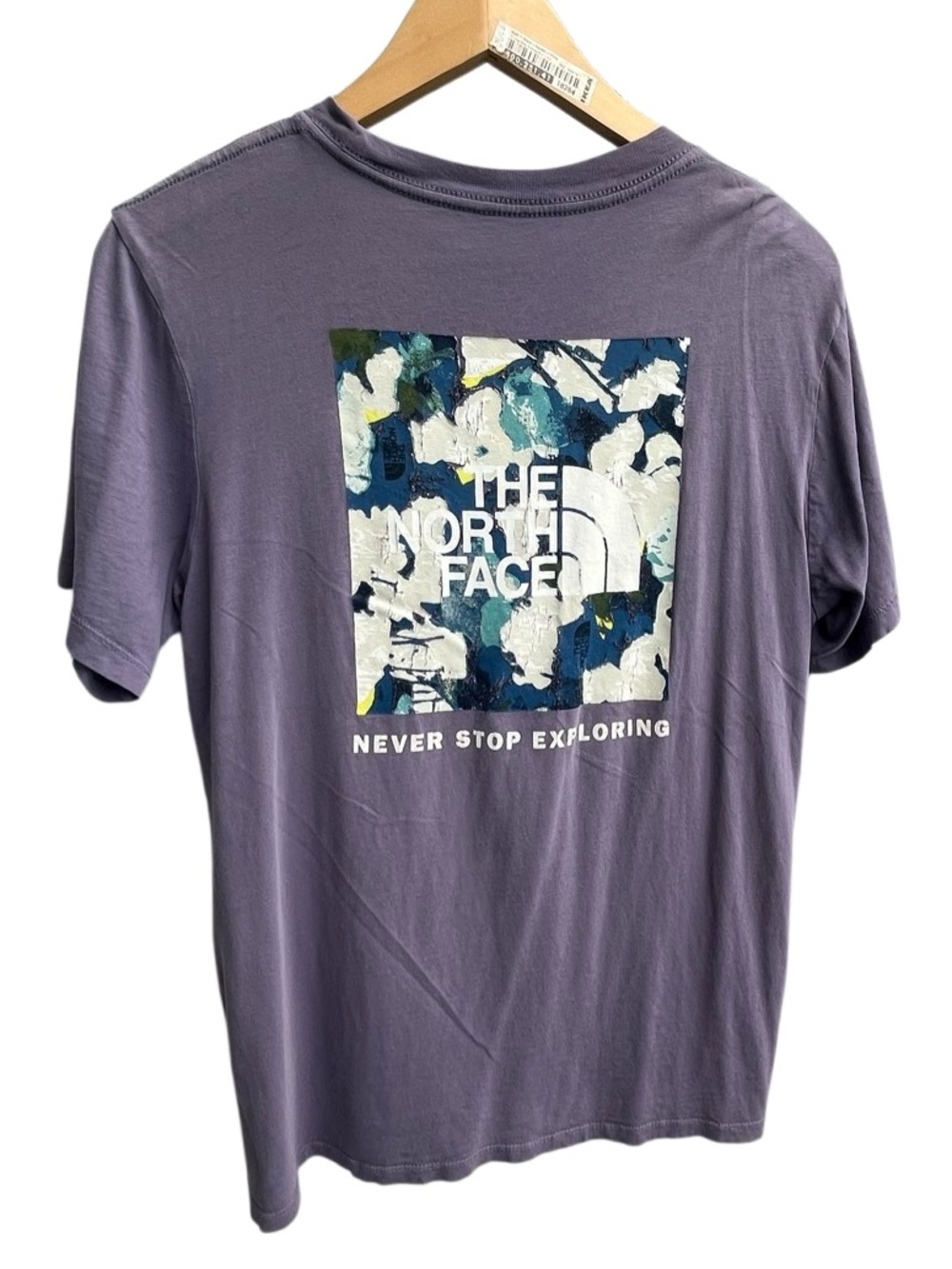 The North Face Women’s Purple Graphic Logo T-Shirt Medium